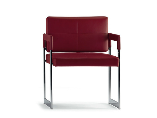 Porcellana La sedia di Signora Leather Modern Classic Office di Pelle con attraversa lo struttura ad X fornitore