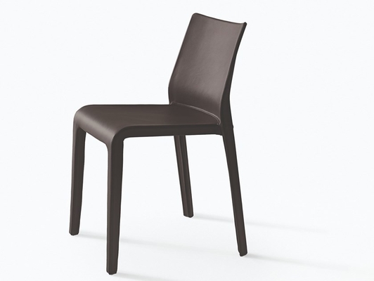 Porcellana Lisbona ha abbronzato la sedia di cuoio della sella con la mano cucita coprendo 47 x 52,5 x 81 cm fornitore