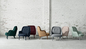 Mobilie scandinave del lusso di stile della sedia di salotto della vetroresina di Fritz Hansen Fri fornitore