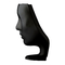 Funzioni decorativa 92 * 94 * 134cm della sedia della maschera di Nemo della vetroresina del viso umano fornitore