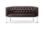 Sedili ricoperti moderni del sofà 3 di Haussmann della famiglia con il braccio comodo fornitore