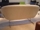 Stili classico moderno 144 * 66 * 78.5cm del doppio del cuoio del sofà del cigno di Arne Jacobsen fornitore