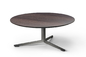 Il colore su ordinazione della cenere del tavolo della presidenza del marmo di dimensione, Metal la progettazione moderna della tavola rotonda fornitore