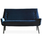 Sofà blu scuro della tappezzeria del tessuto, stile moderno dell'europeo del sofà del tessuto fornitore