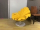 Sedia facile della fioritura di Kenneth Cobonpue/bella poltrona di giallo della senape fornitore