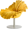 Sedia di salotto variopinta della fioritura della sedia di forma del fiore della poltrona imbottita della fioritura dell'alta replica nella sedia calssic moderna del lougne del tessuto fornitore