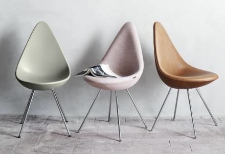 Porcellana Vetroresina di goccia di Arne Jacobsen che pranza progettazione moderna della sedia per il salone/caffè fornitore