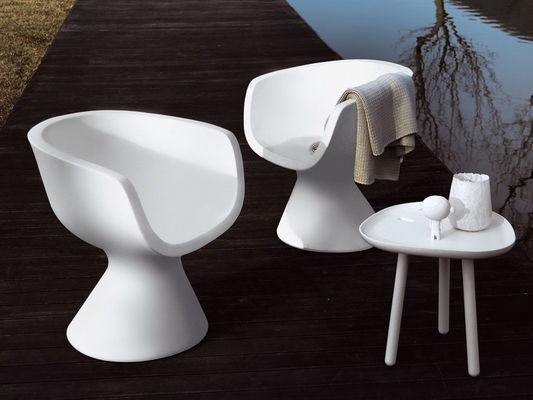Cina Vetroresina di  Dora che pranza forme 65 * 69 * 80 cm della tazza del ristorante della sedia fornitore