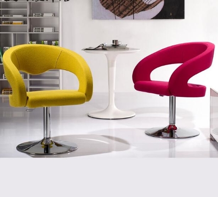 Porcellana Base classica moderna colorata della lega di alluminio dell'acciaio inossidabile della sedia dell'ufficio del salone fornitore