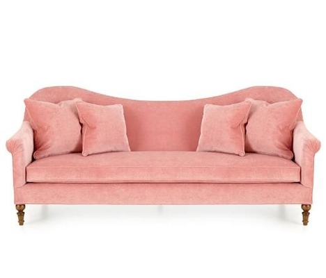 Porcellana Sofà del tessuto di rosa della mobilia dell'hotel di svago, sofà comune della camera di albergo di dimensione fornitore