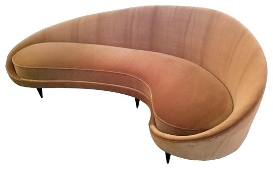 Porcellana Grande sofà ricoperto moderno scultoreo per mobilia domestica/decorazione domestica fornitore